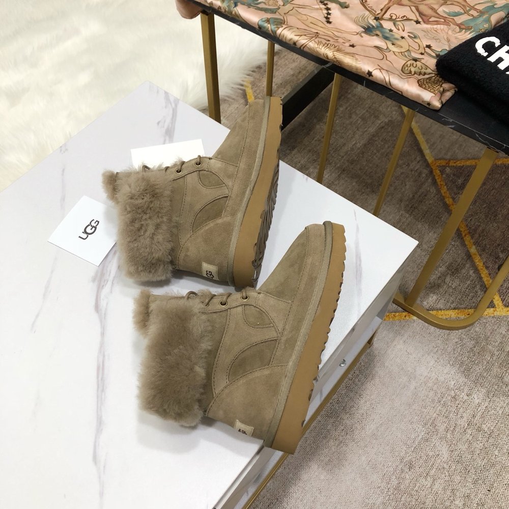 UGG 한정판 바이크 스타일 방한 부츠 001-286481