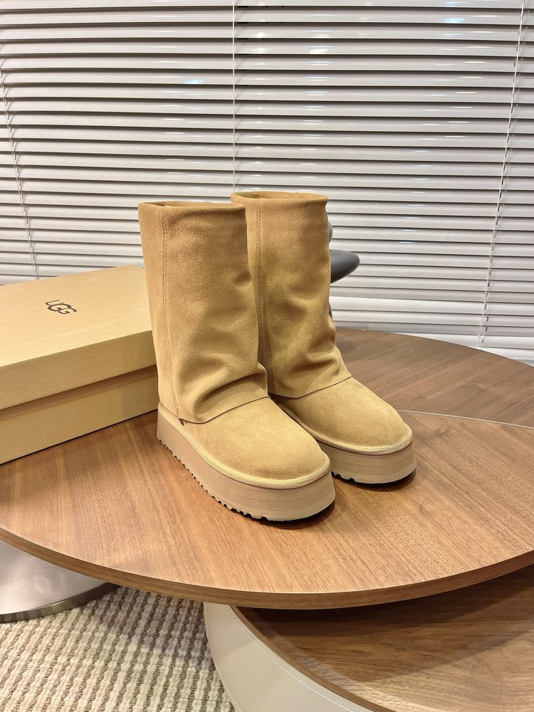 닝이줘 동일 모델 UGG 두꺼운 밑창 스노우부츠 001-286492