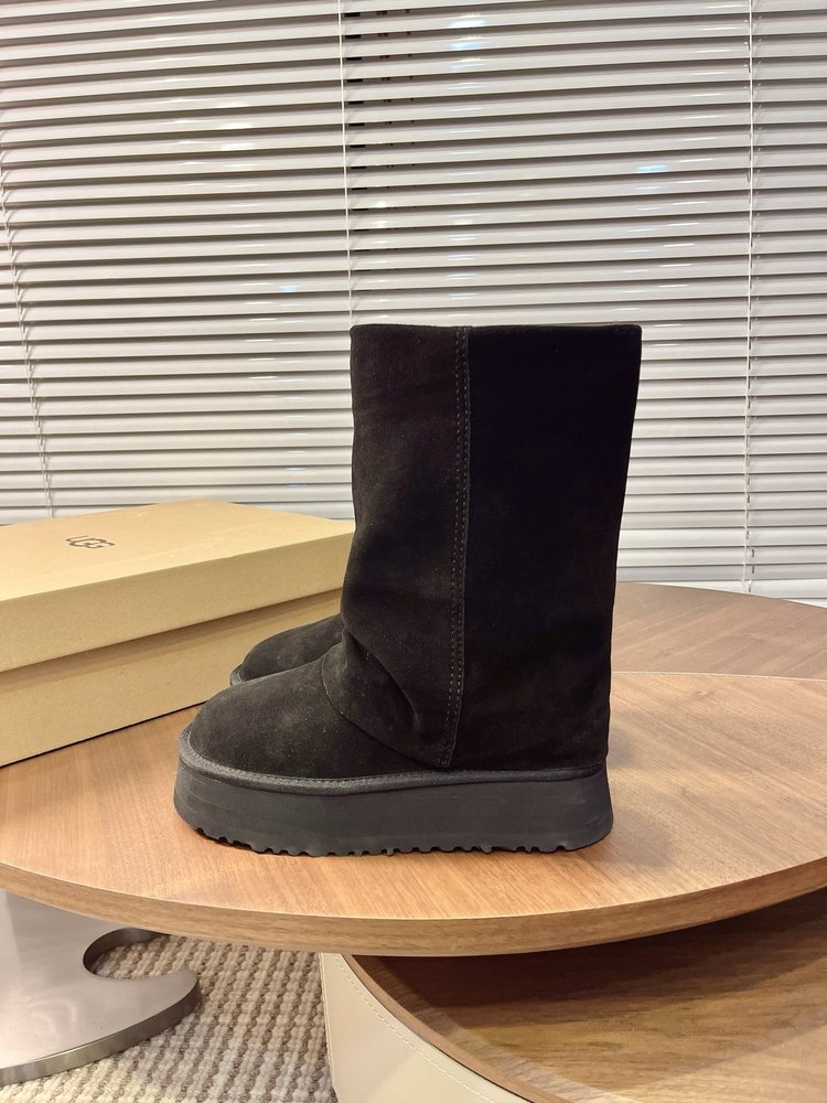 UGG 닝이줘 동계 두꺼운 밑창 스노우부츠 001-286493