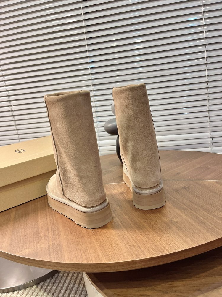 UGG 닝이줘 동일 디자인 두꺼운 밑창 스노우 부츠 001-286494