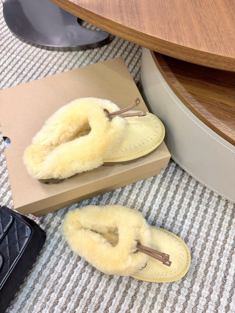 코켓 스티치 퍼 슬리퍼 001-286498
