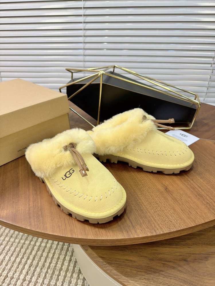 코켓 스티치 퍼 슬리퍼 001-286498