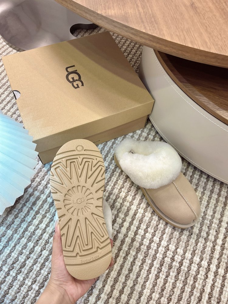 UGG 가을 슬림 밑창 퍼 슬리퍼 001-286514