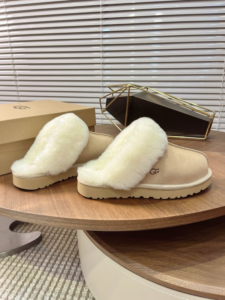 UGG 가을 슬림 밑창 퍼 슬리퍼 001-286514