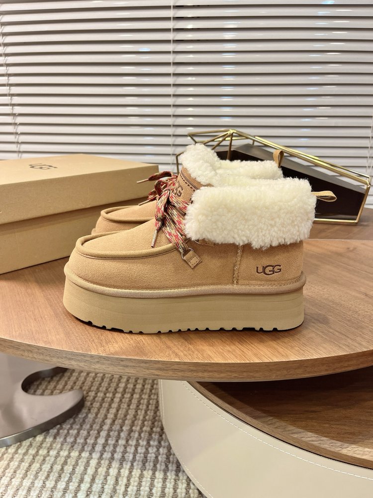 UGG 포캐라 두꺼운 밑창 스노우 부츠 001-286530