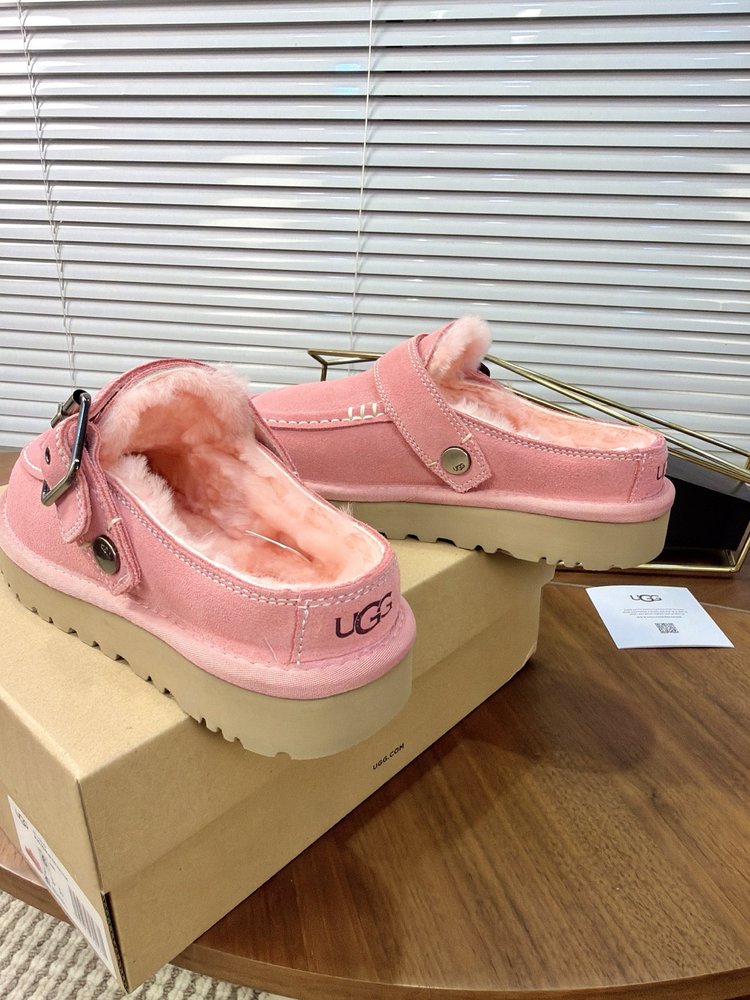 UGG 에블리나 크로그 털슬리퍼 001-286533