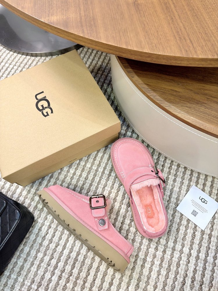 UGG 에블리나 크로그 털슬리퍼 001-286533