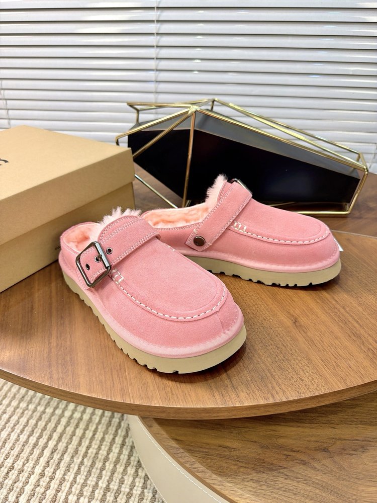UGG 에블리나 크로그 털슬리퍼 001-286533
