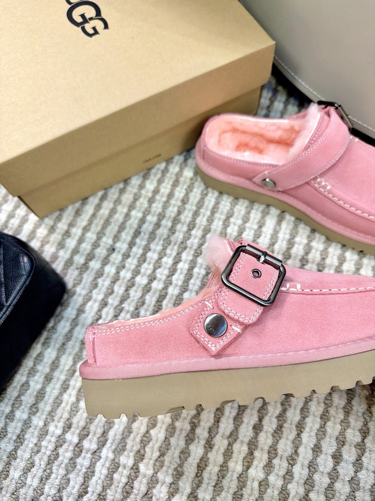 UGG 에블리나 크로그 털슬리퍼 001-286533