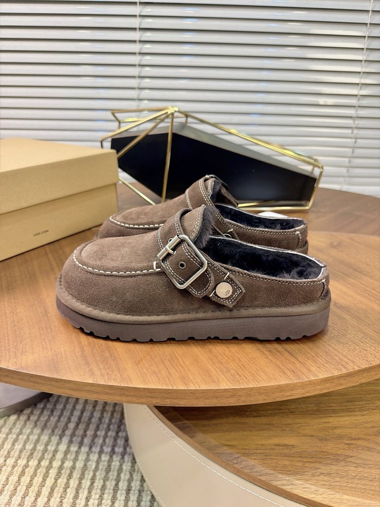 UGG 에블리나 퍼 슬리퍼 001-286535