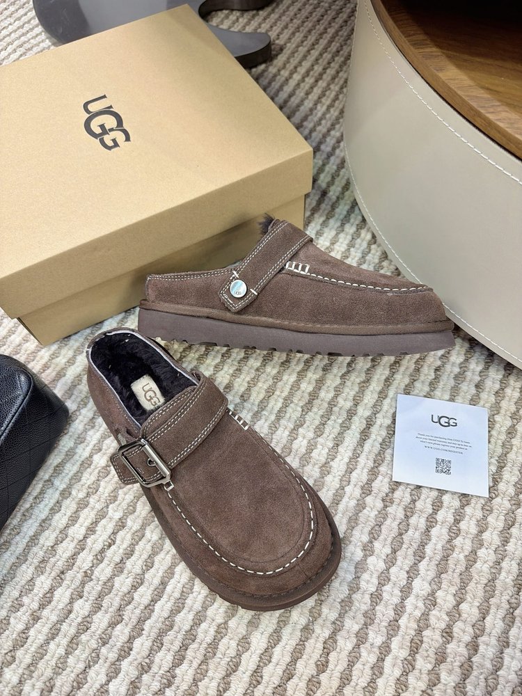 UGG 에블리나 퍼 슬리퍼 001-286535