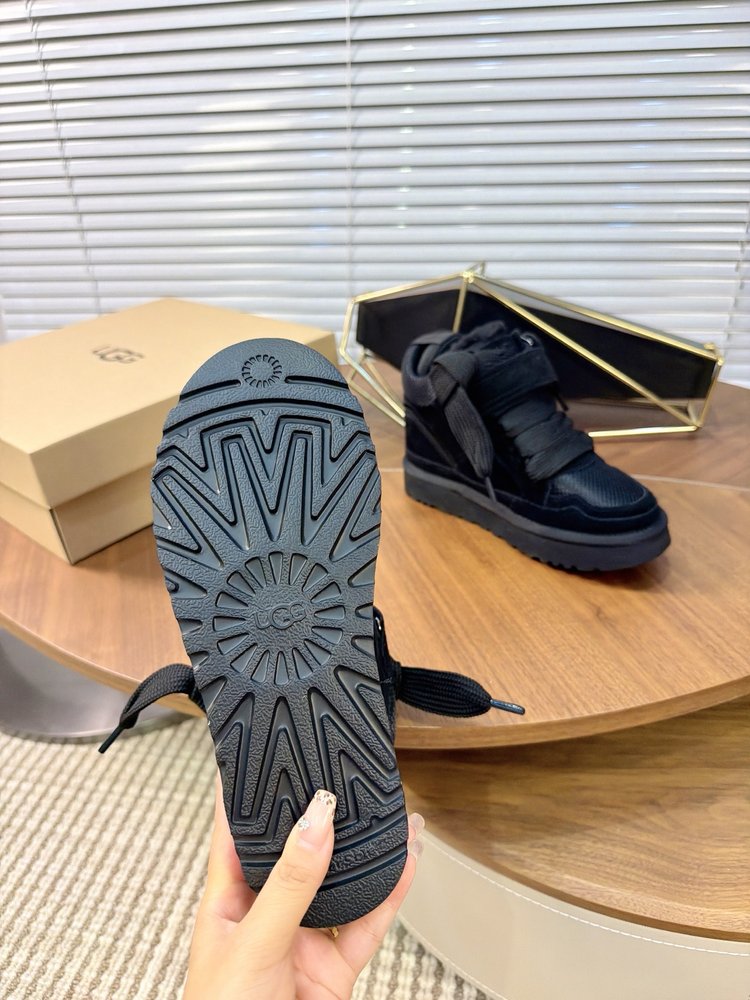 Ugg 메르 굽 하이탑 울 캐주얼 신발 001-286538