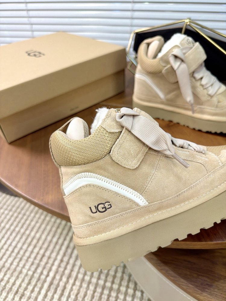 UGG 신상 메이어 힐 하이탑 울 캐주얼 신발 001-286539