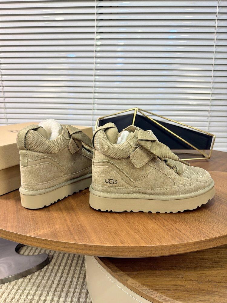 UGG 여성 메이얼 힐 하이탑 울 캐주얼 신발 001-286540