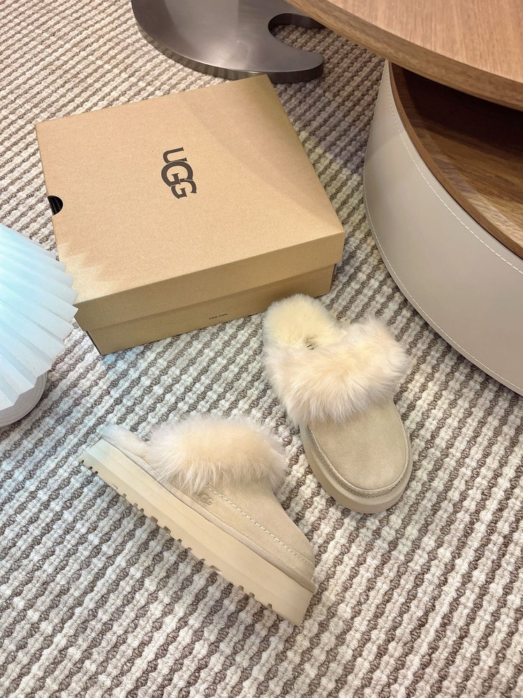 UGG 여성 클래식 털 슬리퍼 001-286551