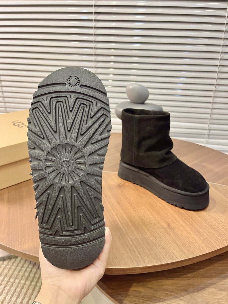 UGG 닝이줘 동창 두꺼운 밑창 스노우 부츠 001-286570