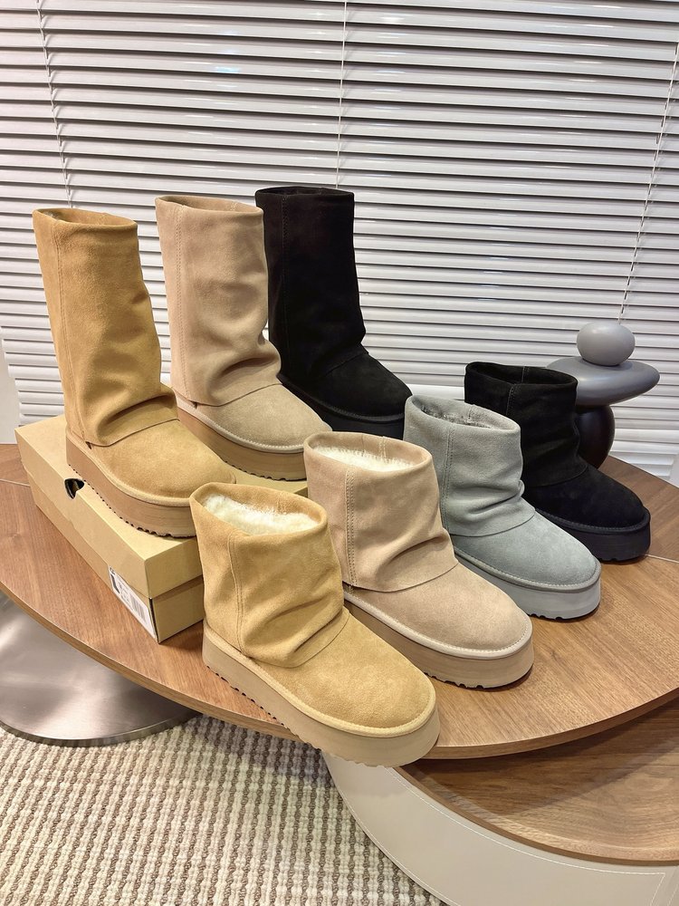 UGG 닝이줘 동창 두꺼운 밑창 스노우 부츠 001-286570