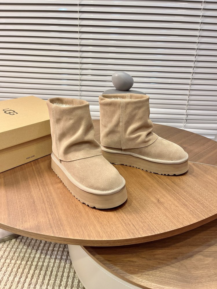 UGG 두꺼운 밑창 스노우 부츠 001-286571