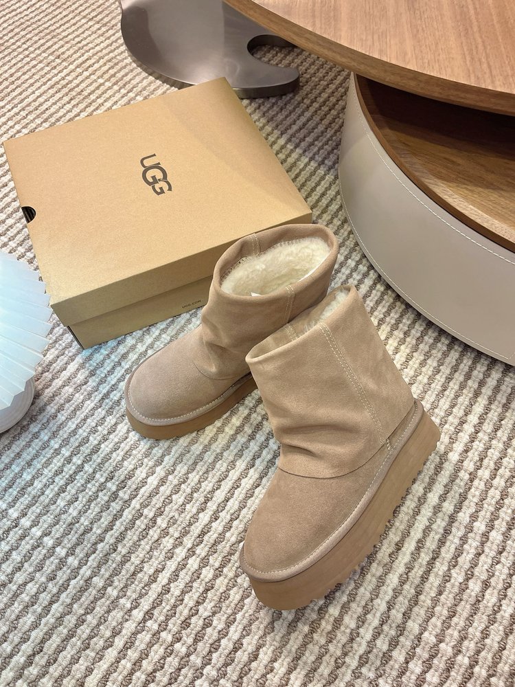 UGG 두꺼운 밑창 스노우 부츠 001-286571