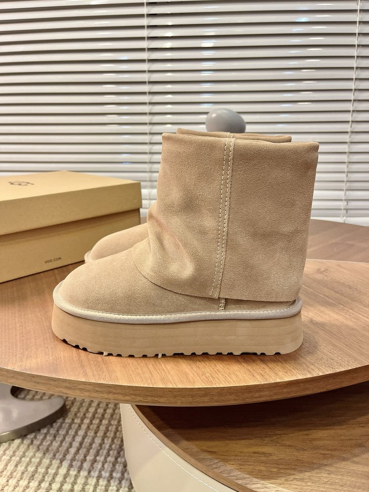 UGG 두꺼운 밑창 스노우 부츠 001-286571