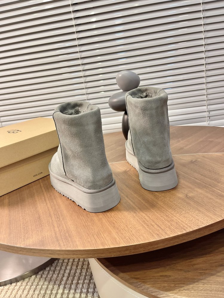 닝이줘 동일 UGG 두꺼운 밑창 스노우 부츠 001-286572