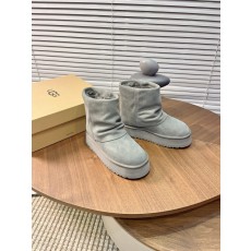 닝이줘 동일 UGG 두꺼운 밑창 스노우 부츠 001-286572