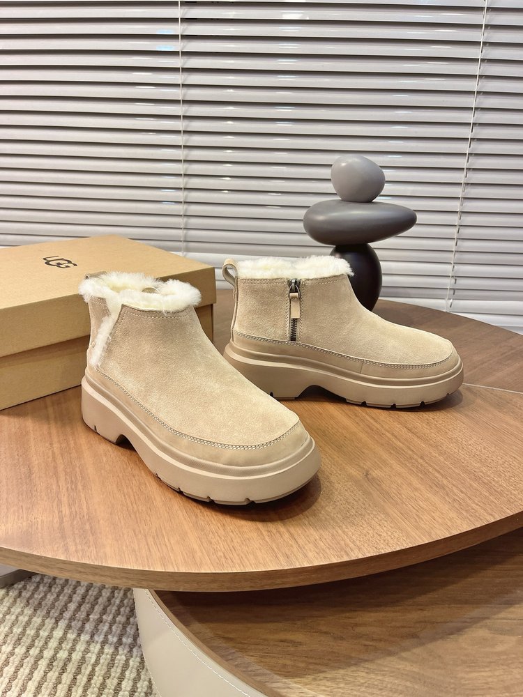 UGG 지퍼 방한 부츠 여성 양털 부츠 001-286575