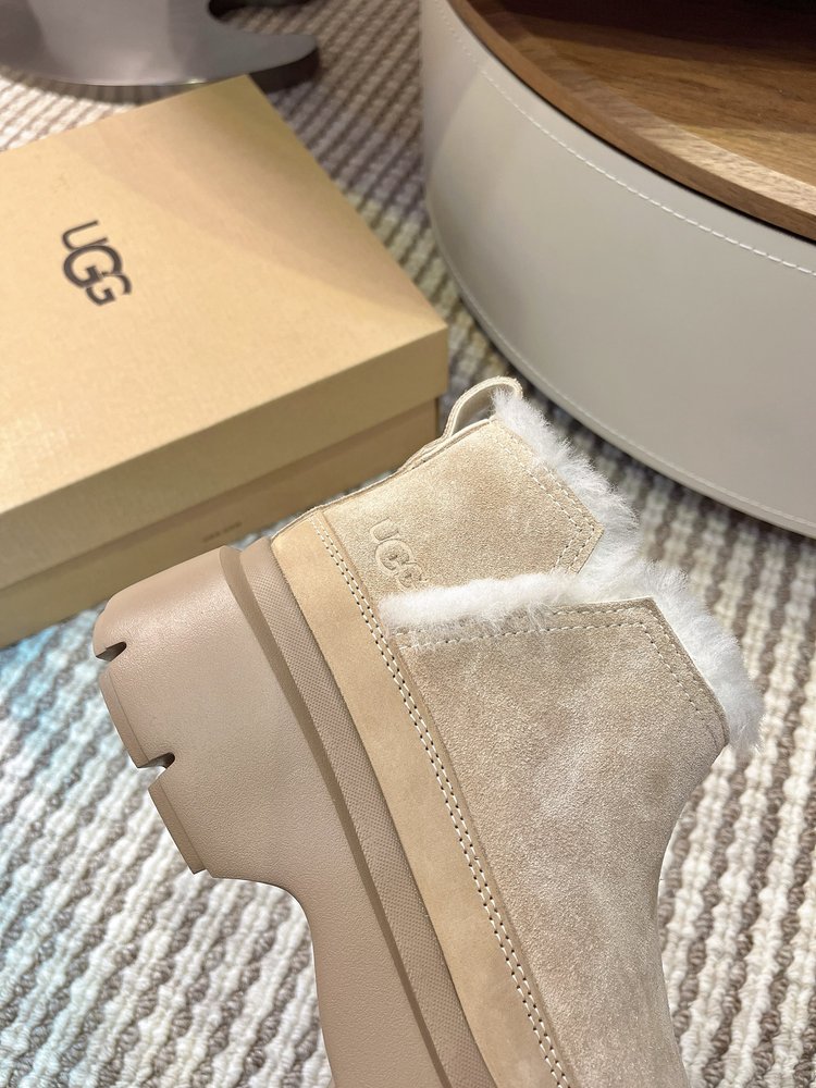 UGG 지퍼 방한 부츠 여성 양털 부츠 001-286575