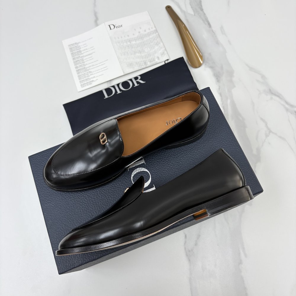 DIOR TIMELESS 로퍼 구두 (블랙/브라운) 001-286605