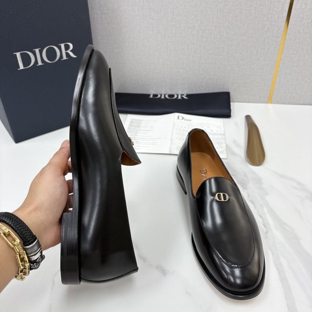 DIOR TIMELESS 로퍼 구두 (블랙/브라운) 001-286605