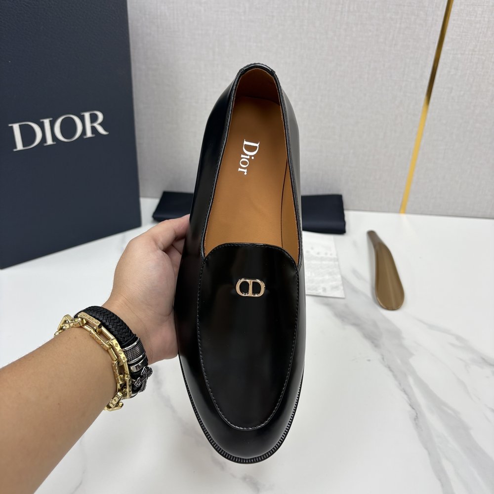 DIOR TIMELESS 로퍼 구두 (블랙/브라운) 001-286605