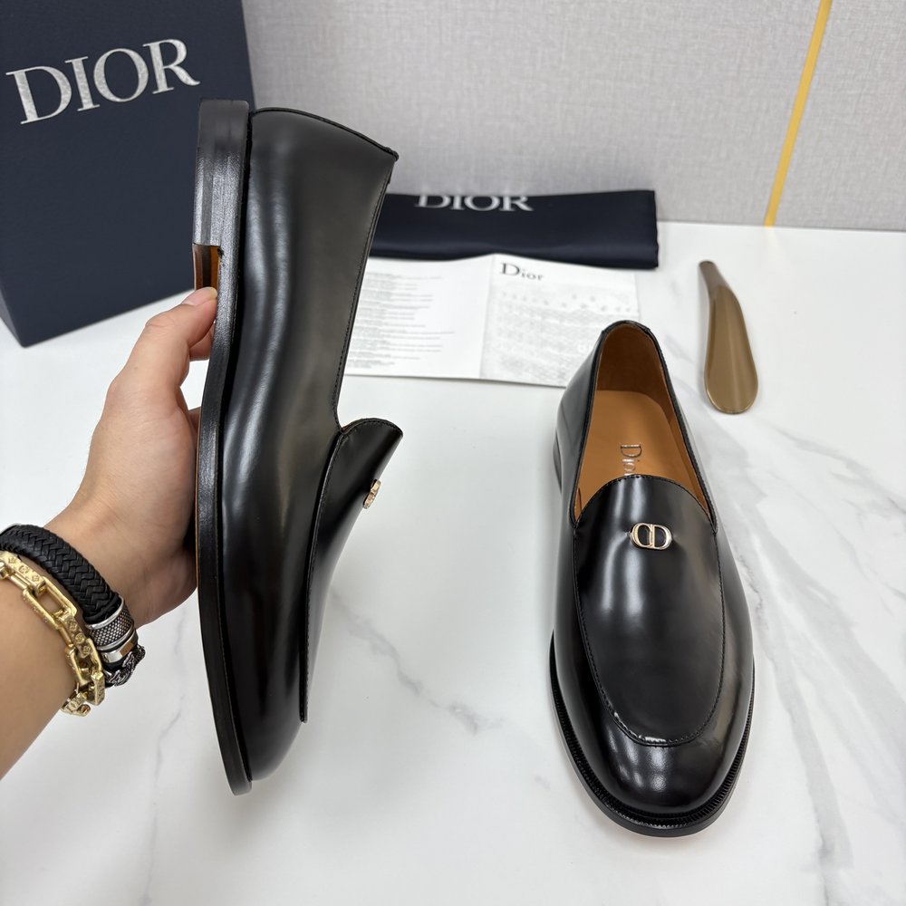 DIOR TIMELESS 로퍼 구두 (블랙/브라운) 001-286605