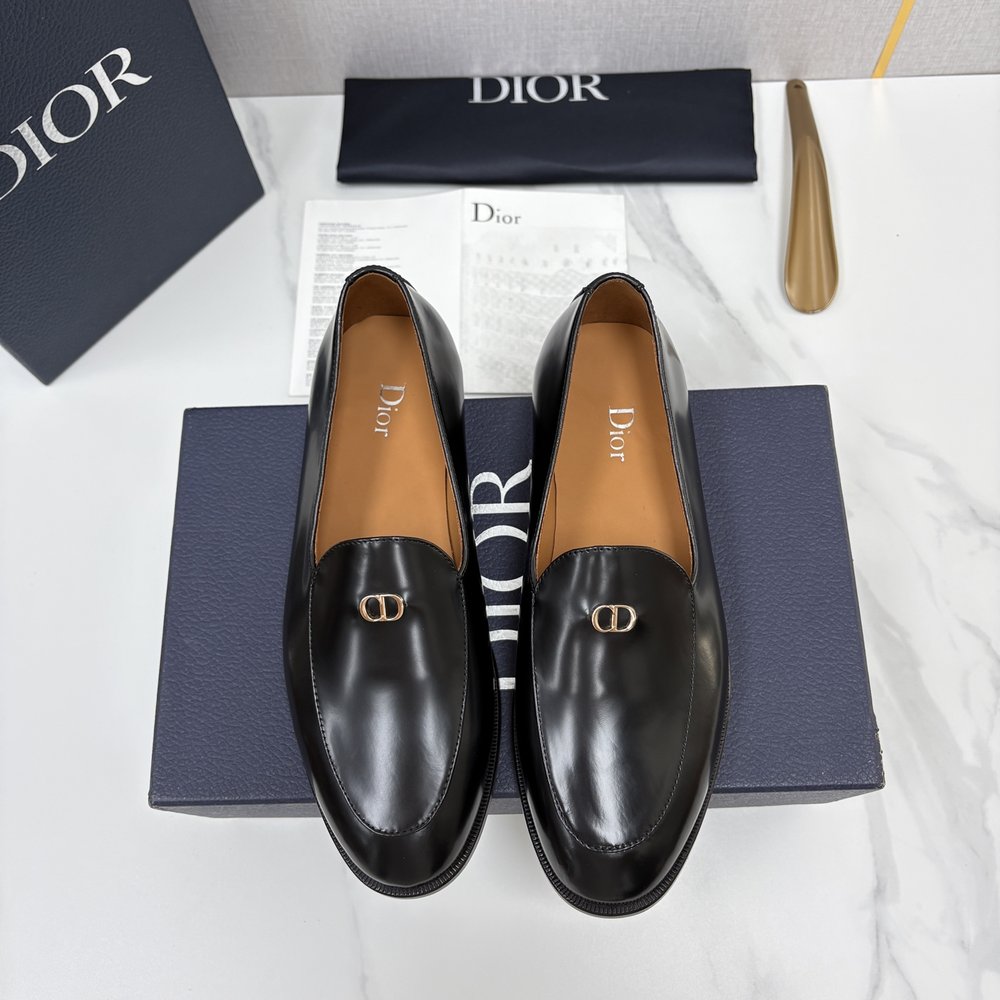 DIOR TIMELESS 로퍼 구두 (블랙/브라운) 001-286605