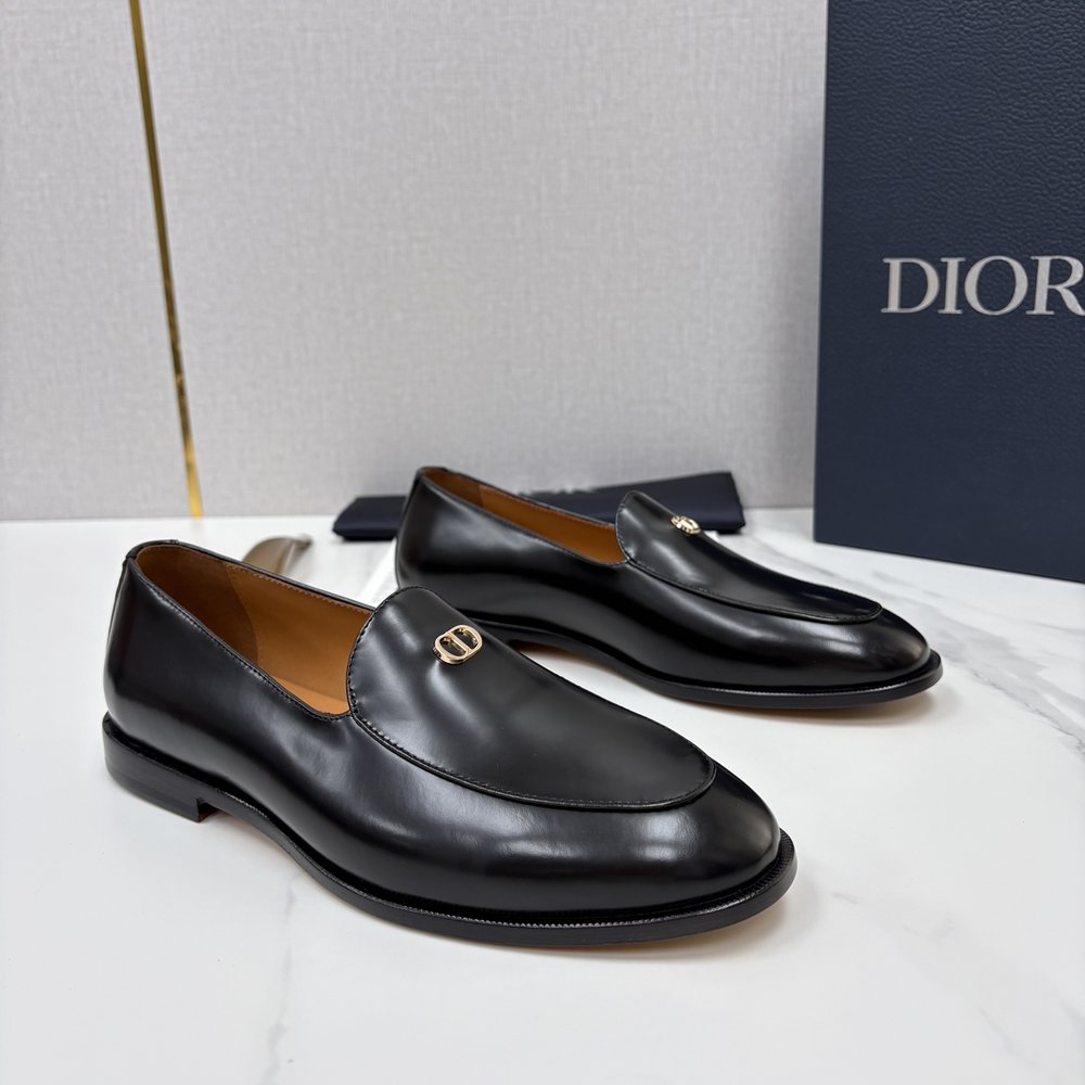DIOR TIMELESS 로퍼 구두 (블랙/브라운) 001-286605