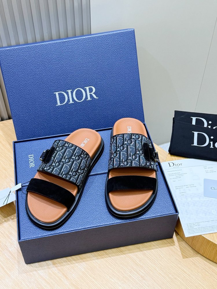 DIOR Aqua 남성 슬리퍼 샌들 001-286637