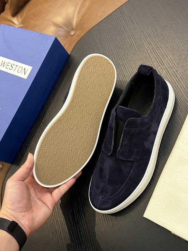 J.M. Weston 클래식 남성 캐주얼 스니커즈 001-286723
