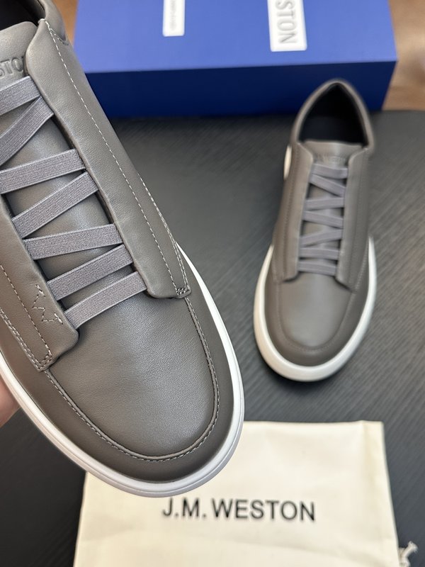J.M.Weston 클래식 남성 레이스업 스니커즈 001-286739