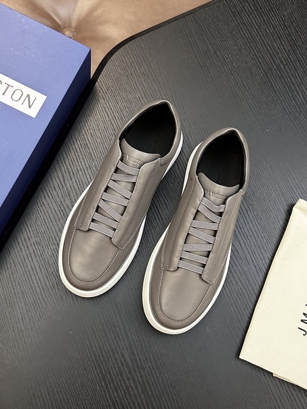 J.M.Weston 클래식 남성 레이스업 스니커즈 001-286739