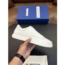 J.M. Weston 클래식 남성 레이스업 운동화 001-286740