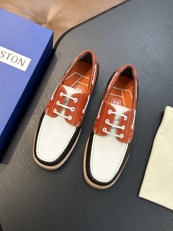 J.M.Weston 클래식 레이스업 스니커즈 001-286753