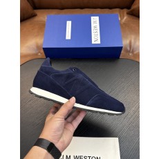 J.M.Weston 남성 레이스업 캐주얼 러닝화 001-286756