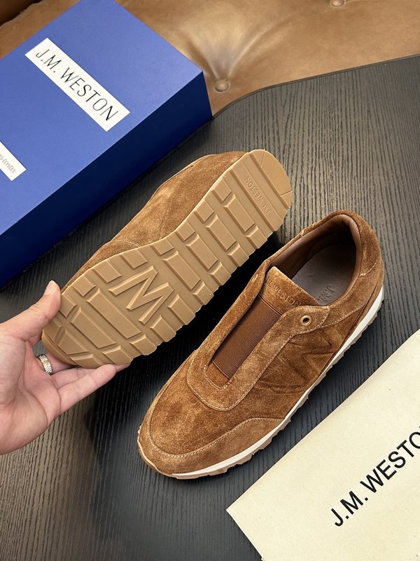 J.M.Weston 클래식 남성 스니커즈 레이스업 캐주 001-286757