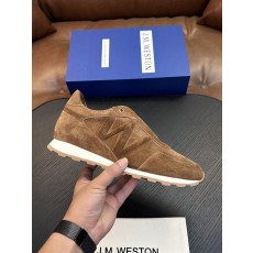 J.M.Weston 클래식 남성 스니커즈 레이스업 캐주 001-286757