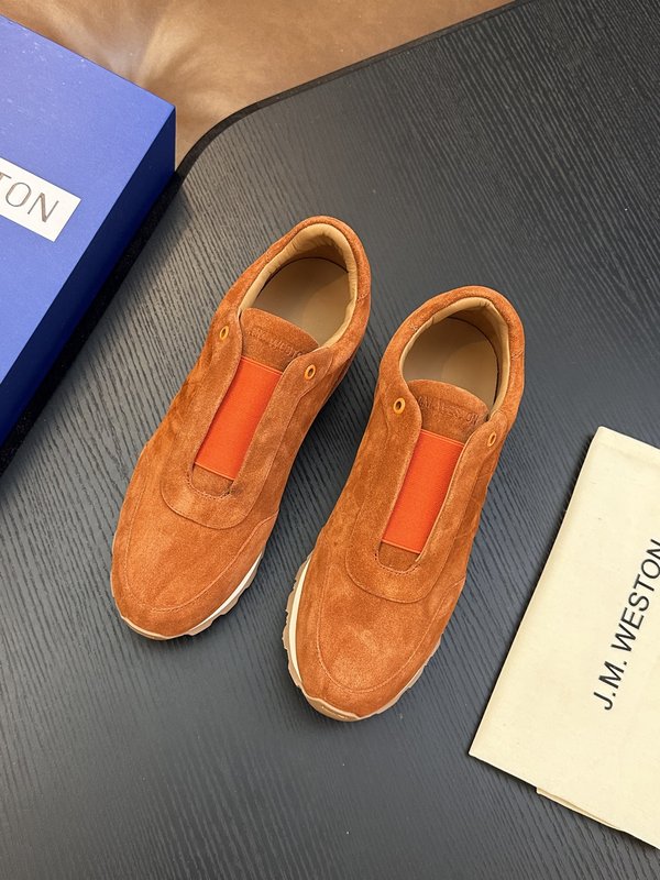 J.M. Weston 클래식 남성 캐주얼 스니커즈 001-286758