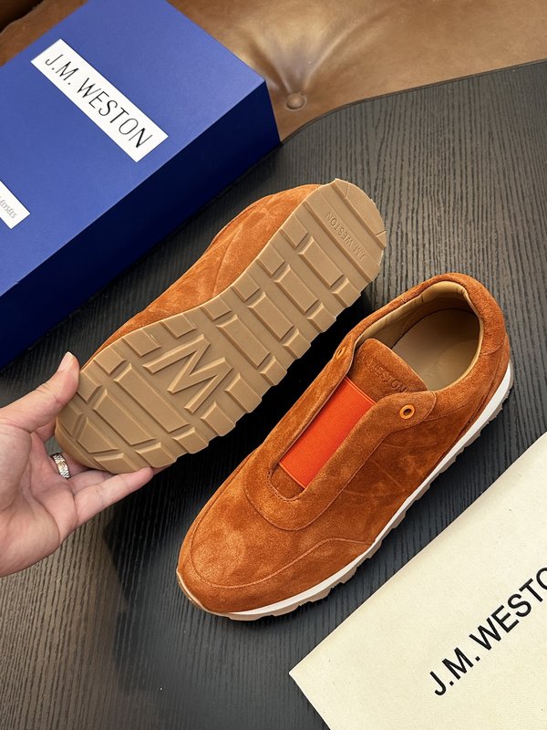 J.M. Weston 클래식 남성 캐주얼 스니커즈 001-286758