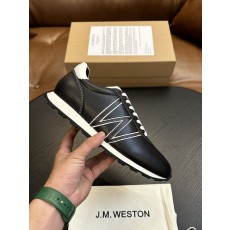 J.M.Weston 클래식 레이스업 캐주얼 스니커즈 001-286771