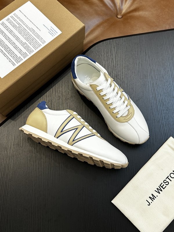 J.M.Weston 클래식 러닝화 남성 레이스업 캐주얼 001-286776