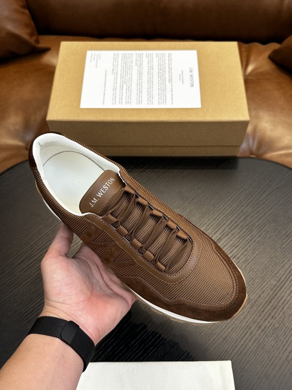 J.M. Weston 클래식 스니커즈 남성 레저화 001-286789