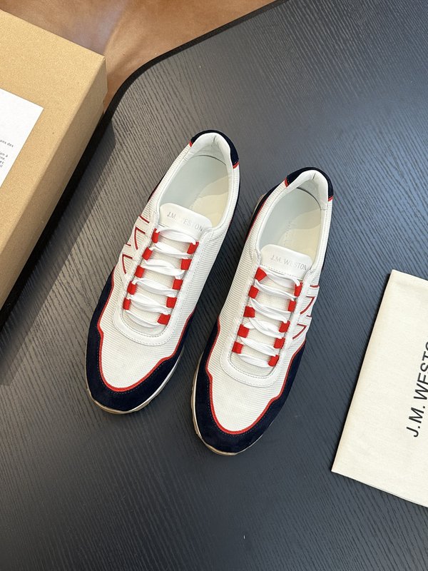 J.M. Weston 남성 러닝화 클래식 스니커즈 001-286790