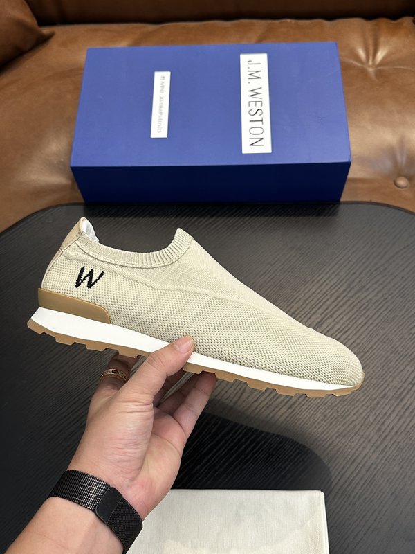 J.M.Weston 남성 레이스업 스니커즈 001-286801
